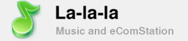 La-la-la logo